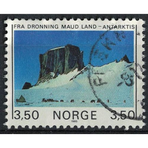 Norvège 1985 Oblitéré Used Montagne Fra Dronning Maud Land Terres De La Reine Maud Antarctique Su
