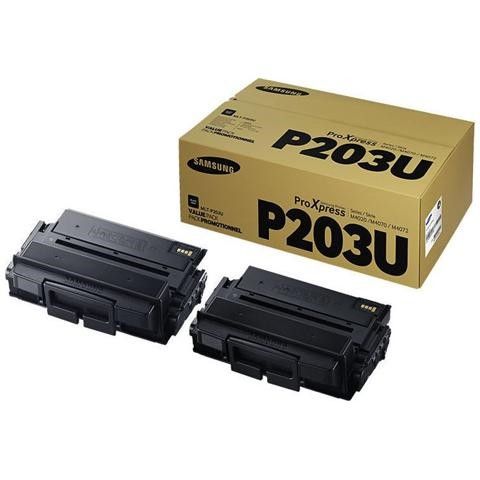 HP Inc. Samsung Original MLT-P203U Twin-Pack Toner noir 30.000 Pages (MLT-P203U/ELS) pour ProXpress M4020ND/NX, M4070FR/FX