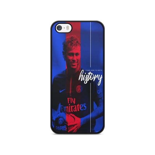 Coque Pour Iphone 7 / 8 / Se 2020 / Se 2022 Silicone Tpu Neymar Junior Fc Barcelone Ballon D Or Barca Psg Ref 805