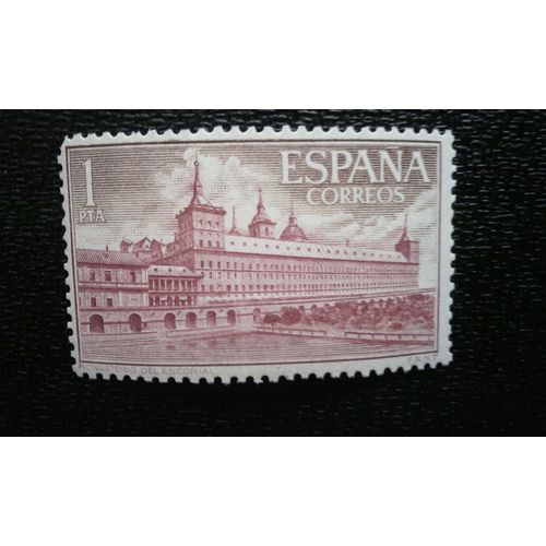 Timbre Espagne ( Yt 1057 ) 1961 Monastère De San Lorenzo De El Escorial