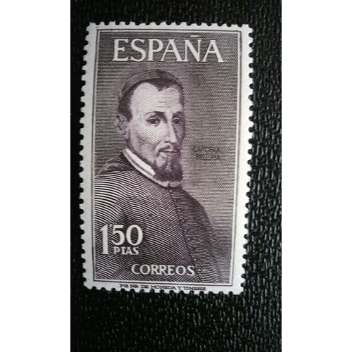 Timbre Espagne ( Yt 1207 ) 1963 Cardinal Luis Belluga
