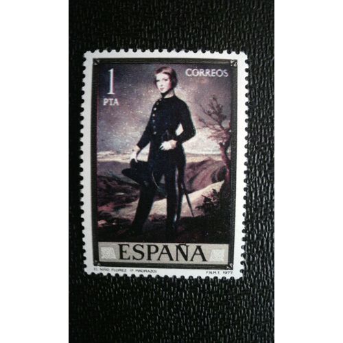 Timbre Espagne ( Yt 2075 ) 1977 Peintres: Federico Madrazo
