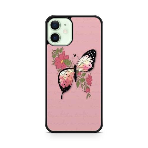 Coque Pour Iphone 15 Pro Silicone Tpu Papillon Arc En Ciel Rainbow Butterfly Amour Cute Fille Garçon Abstrait Hype Ref 1025