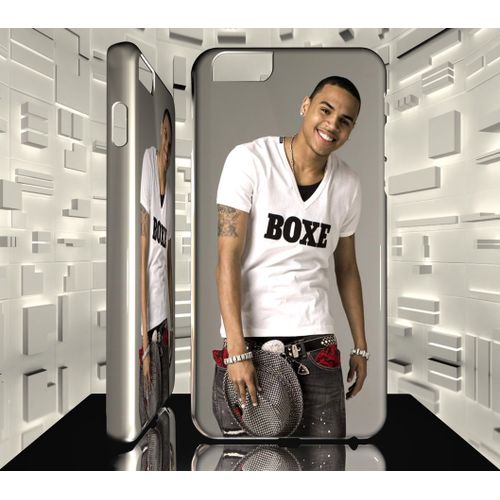 Coque Design Iphone 8 Plus 8+ Chris Brown 01