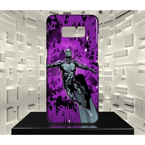 Coque Design Galaxy S8 Le Surfer D'argent Silver Surfer Comics 03