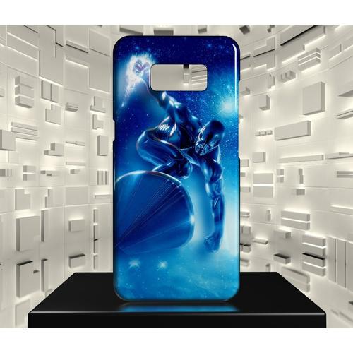 Coque Design Galaxy S8 Plus S8+ Le Surfer D'argent Silver Surfer Comics 01