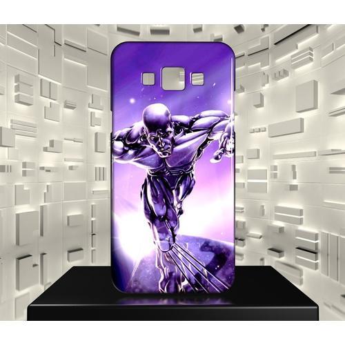 Coque Design Galaxy J5 (2016) Le Surfer D'argent Silver Surfer Comics 02