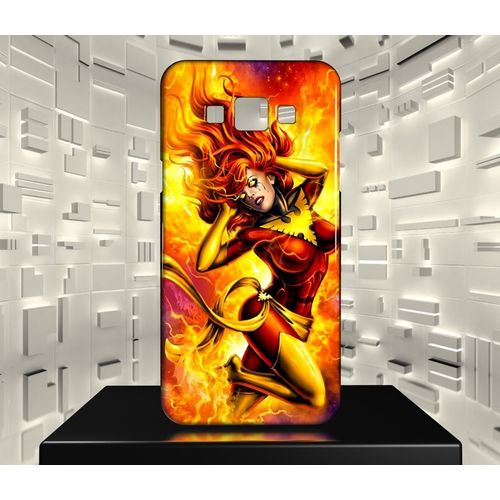 Coque Design Galaxy E7 Phoenix X Men Comics 01