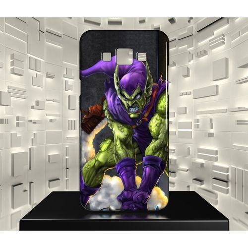 Coque Design Galaxy Core Prime Bouffon Vert Green Goblin Comics 03