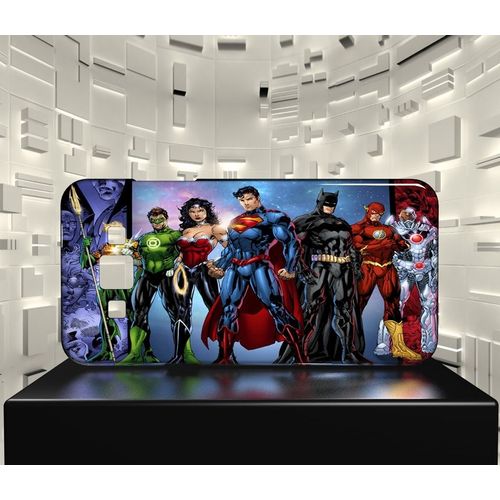 Coque Design Galaxy Core Prime Ligue Des Justiciers Justice League Comics 01