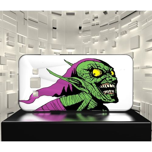 Coque Design Galaxy Grand Prime Bouffon Vert Green Goblin Comics 04