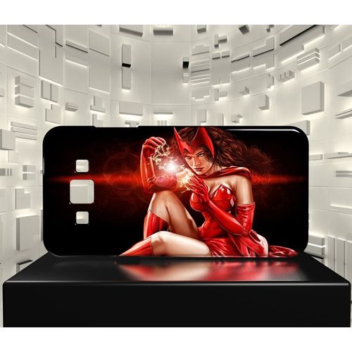 Coque Design Galaxy Grand Prime Sorciere Rouge Scarlet Witch Avengers Comics 01