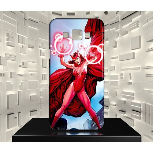 Coque Design Galaxy Grand Prime Sorciere Rouge Scarlet Witch Avengers Comics 02