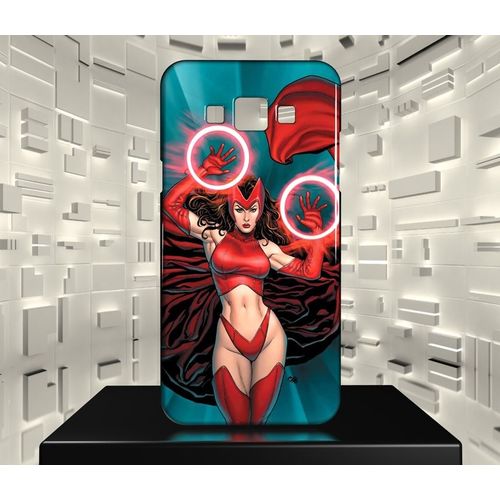 Coque Design Galaxy Grand Prime Sorciere Rouge Scarlet Witch Avengers Comics 03