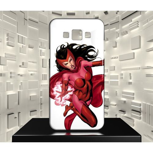 Coque Design Galaxy Grand Prime Sorciere Rouge Scarlet Witch Avengers Comics 05