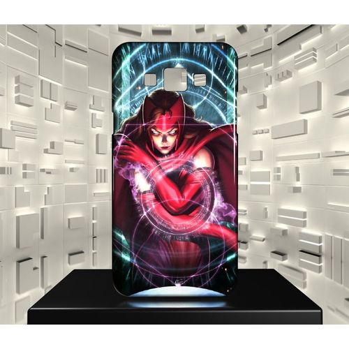 Coque Design Galaxy Grand Prime Sorciere Rouge Scarlet Witch Avengers Comics 06