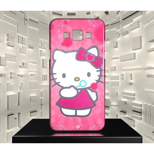 Coque Design Galaxy E5 Hello Kitty 01