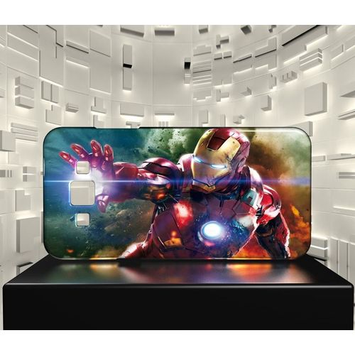 Coque Design Galaxy E5 Iron Man 02