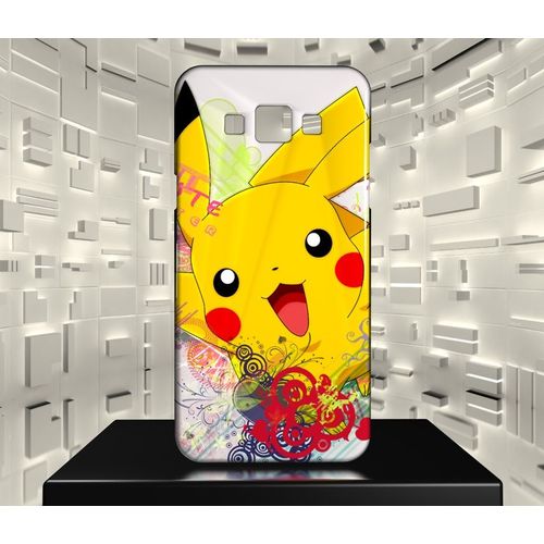 Coque Design Galaxy E5 Pikachu 03