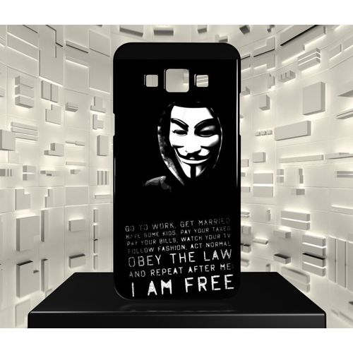 Coque Design Galaxy E7 Anonymous 07