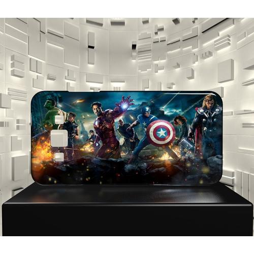 Coque Design Galaxy Core Prime Avengers 01