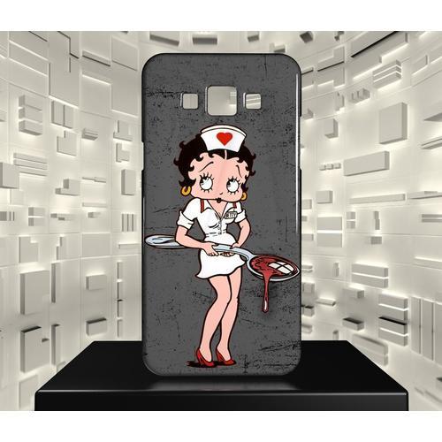 Coque Design Galaxy Core Prime Betty Boop 01