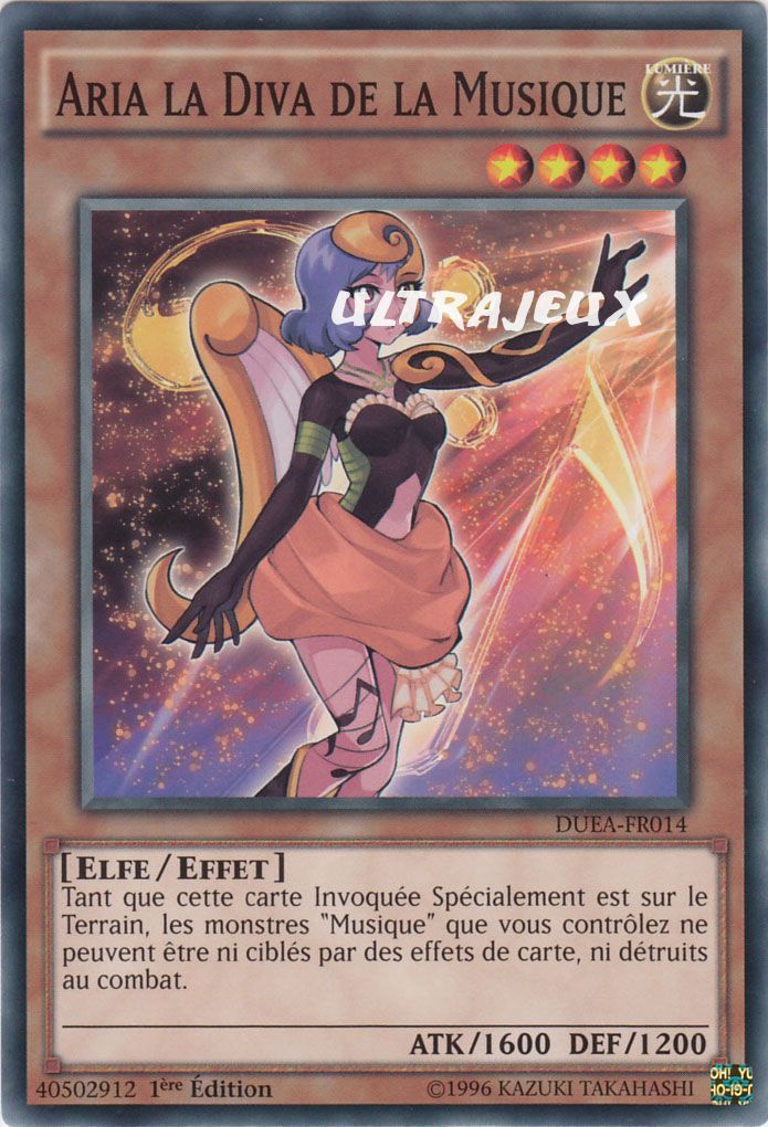 Yu-Gi-Oh! - Duea-Fr014 - Aria La Diva De La Musique - Commune