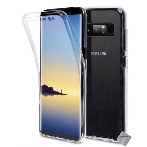 Housse Etui Coque Gel 360 Integrale Samsung Galaxy Note 8 + Film Ecran - Transparent