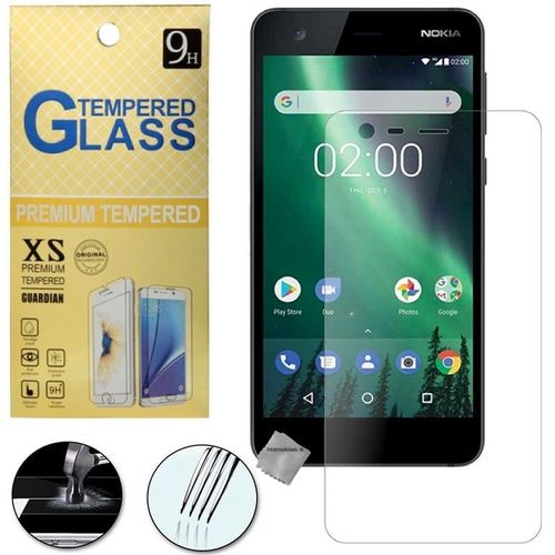 Film De Protection Vitre Verre Trempe Transparent Pour Nokia 2