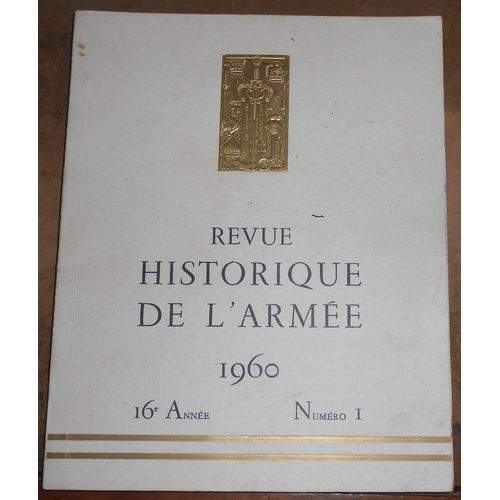 Revue Historique De L¿Armée 1960