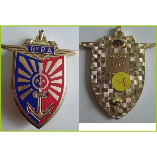 Insigne 8° Régiment D'artillerie
