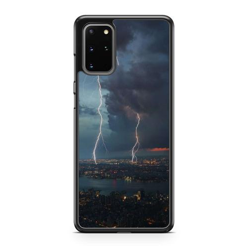Coque Pour Samsung Galaxy S20 Ultra Orage Éclair Storm Tempête Nature Photo Ref 138