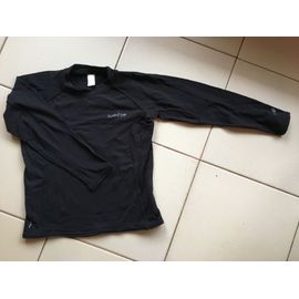 T-Shirt Running Wed&#39ze Coton 10 Ans Noir