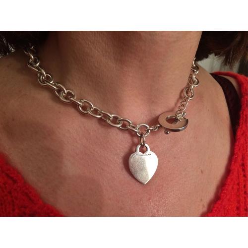 Collier Argent Massif Tiffany &amp Co