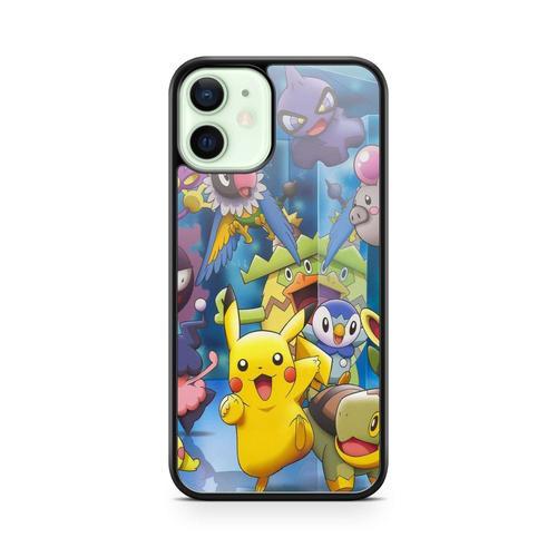 Coque Pour Iphone 12 Silicone Tpu Pokemon Pikachu Sacha Anime Salameche Noctali Valor Mystic Instinct Tortank Pika Japon Manga Ref 3216