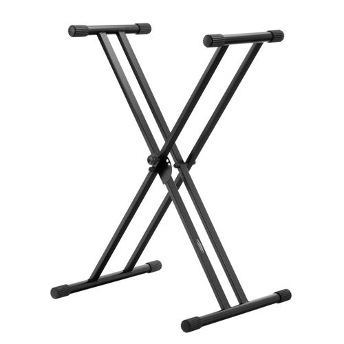 Classic Cantabile Support Pour Synthétiseur, Pieds Doubles En Croix (Noir)