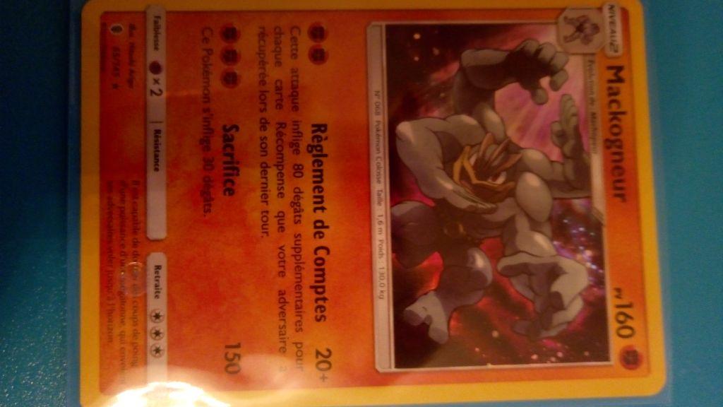 Carte Pokemon Mackogneur Holo 160 Pv Soleil Et Lune Gardiens Ascendants 65 145 Neuve Fr Rakuten