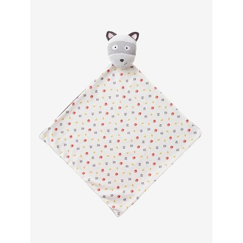 Doudou Raton Laveur Masqué Couverture Verbaudet Plat Peluche Jouet Bébé Baby Blankie