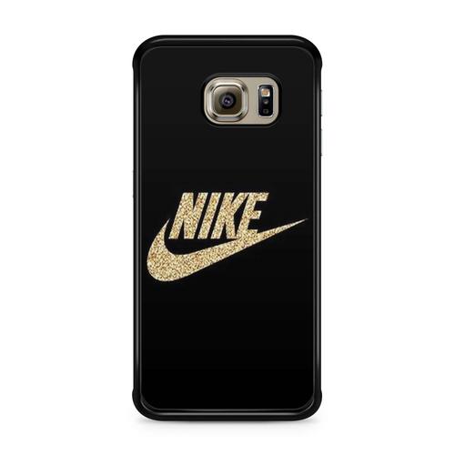 Coque Pour Samsung Galaxy S6 Nike Vintage Tigre Paris Noir Strass Swag Luxe Ref 1161