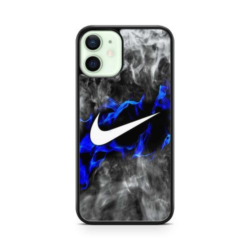 Coque Pour Iphone 14 Silicone Tpu Nike Vintage Tigre Paris Noir Strass Swag Luxe Ref 1924