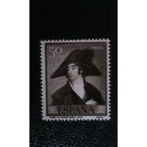 Timbre Espagne ( Yt 903 ) 1958 Peintres - Francisco Goya