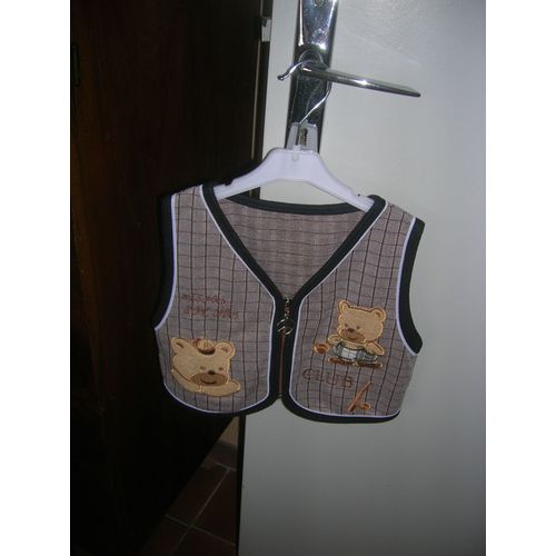 Gilet Polyester 18 Mois Multicolore