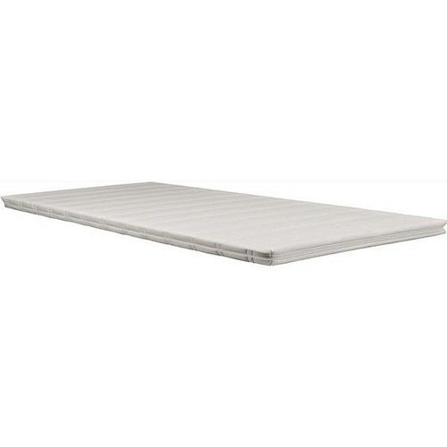 Sur-matelas 80x190 epais hauteur 7 cm-déhoussable aloè vera très