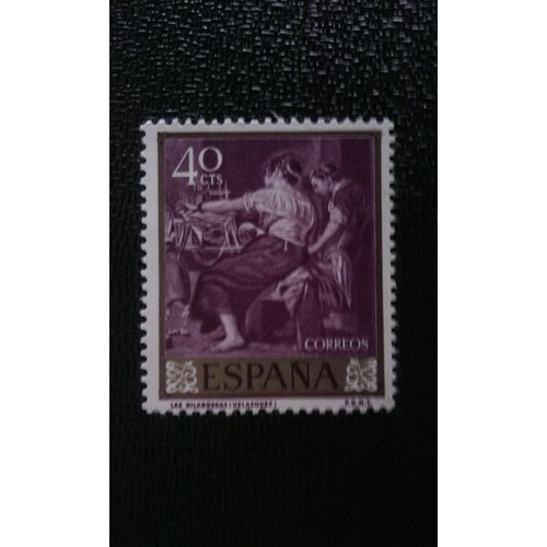 Timbre Espagne ( Yt 928 ) 1959 Peintres - Diego Velázquez