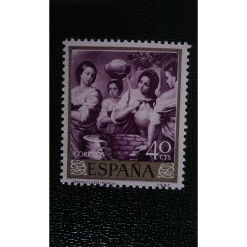 Timbre Espagne ( Yt 956 ) 1960 Peintres - Bartolomé Esteban Murillo
