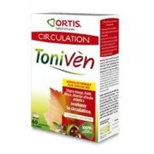 Toniven Circulation - 60 Comprimes Ortis 