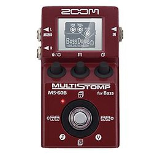 Zoom Ms-60b - Multi Effets Guitare Basse