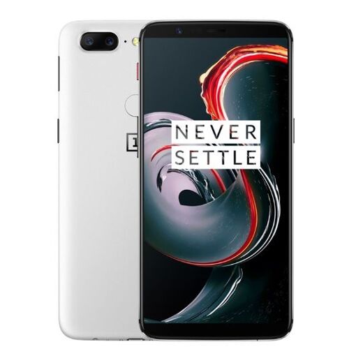 OnePlus 5T 128 Go Double SIM Blanc (8 Go RAM)