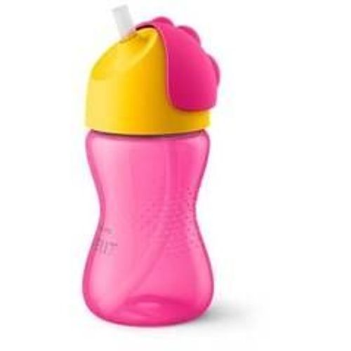 Tasse Paille 260 Ml Rose Et Jaune - Philips Avent