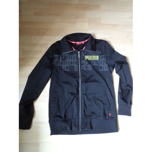 Veste Puma Noire Et Or Taille S Survêtement Veste De Sport